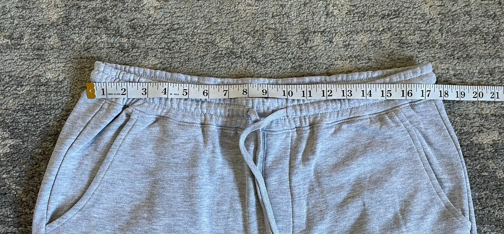 Night Bass University Mens XL Sweatshirt Shorts Set Gray Warm New J9 - Picture 12 of 12